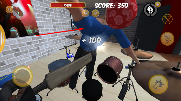 暴打邻居模拟器无限子弹版