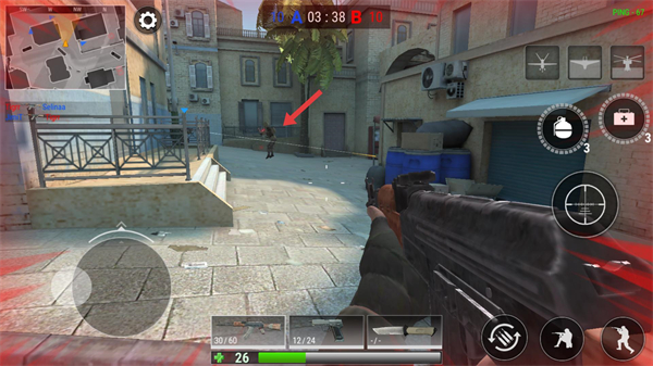 现代枪射击战争游戏内置功能菜单