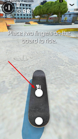 指尖滑板2