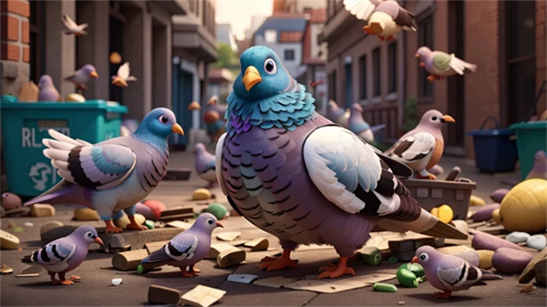 疯狂的鸽子游戏