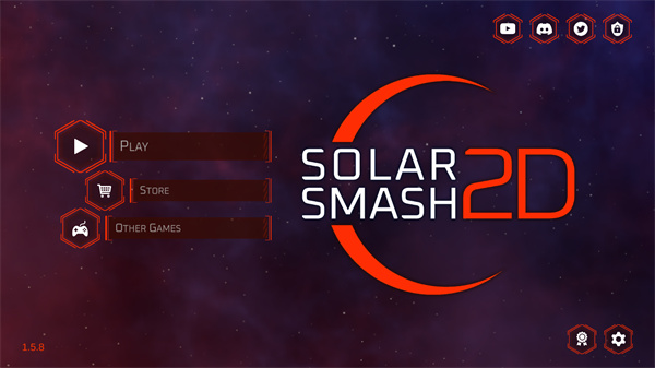 星球爆炸模拟器2D