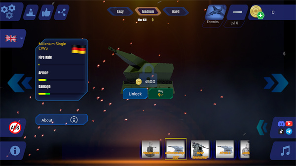 防空炮模拟器Mod菜单