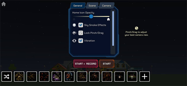 大型烟花模拟器破解版内置菜单