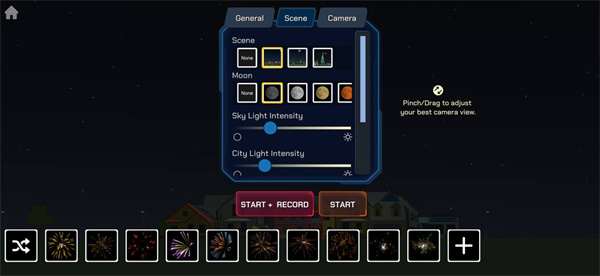 大型烟花模拟器破解版内置菜单