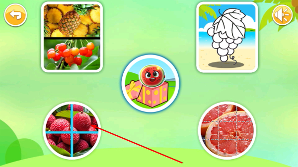 儿童益智切水果