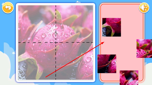 儿童益智切水果