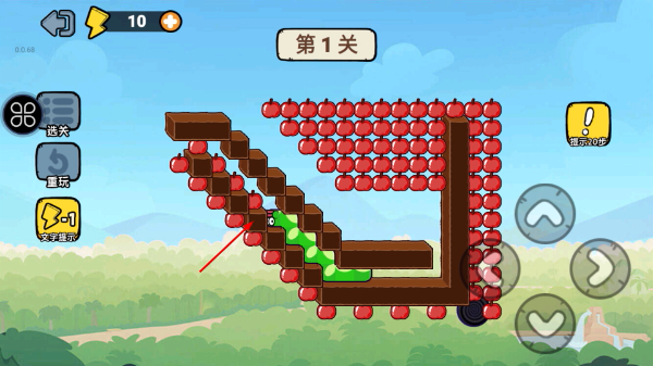 贪吃的苹果蛇