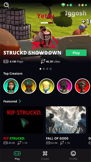 游戏创建者Struckd