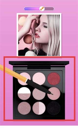 makeupkit眼影盒子